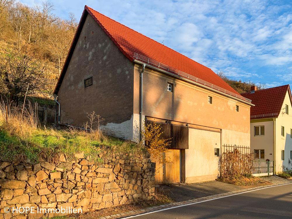 Garage und Scheune